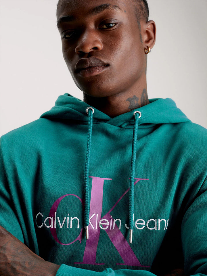 CKJ SEASONAL MONOLOGO REGULAR HOODIE