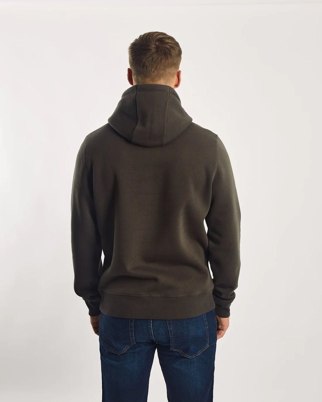 DIESEL ULRICH HOODIE - PEAT MOSS