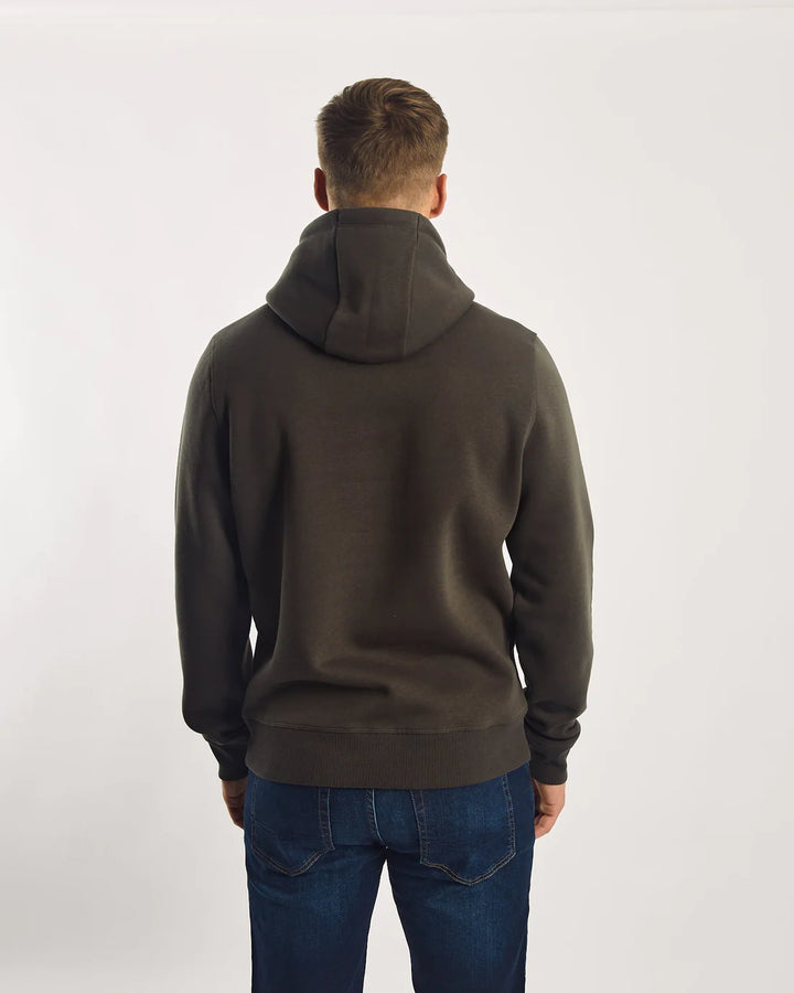 DIESEL ULRICH HOODIE - PEAT MOSS