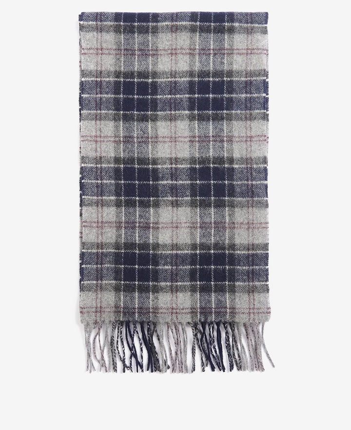 BARBOUR TARTAN LAMBSWOOL SCARF - TN17