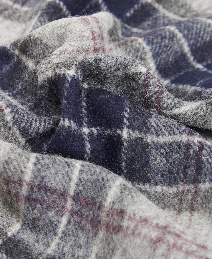 BARBOUR TARTAN LAMBSWOOL SCARF - TN17
