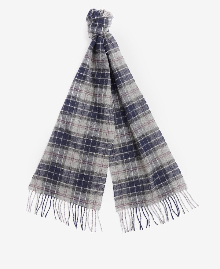 BARBOUR TARTAN LAMBSWOOL SCARF - TN17