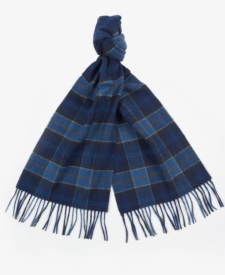 BARBOUR TARTAN LAMBSWOOL SCARF - TN54