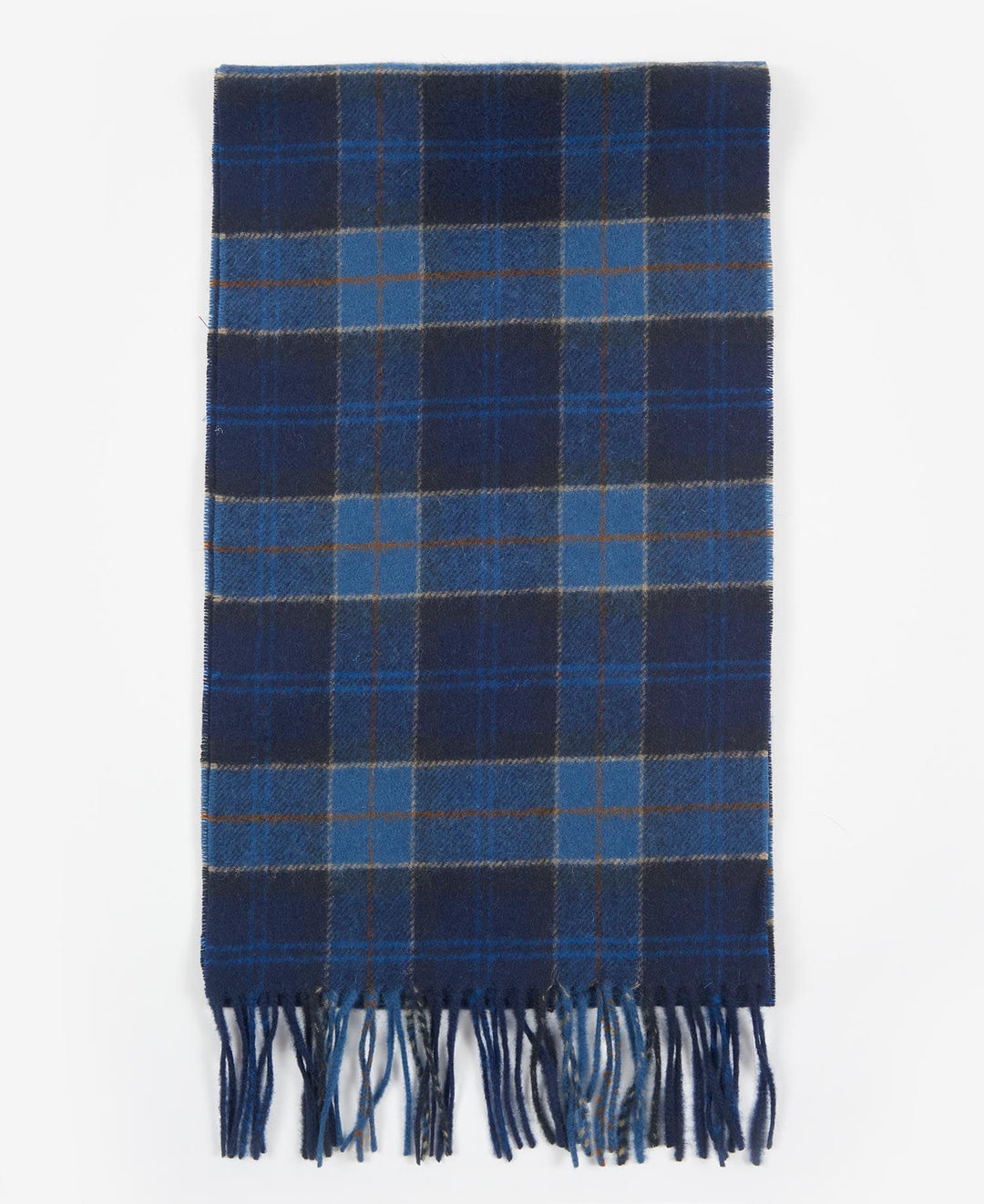 BARBOUR TARTAN LAMBSWOOL SCARF - TN54