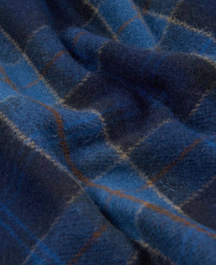 BARBOUR TARTAN LAMBSWOOL SCARF - TN54