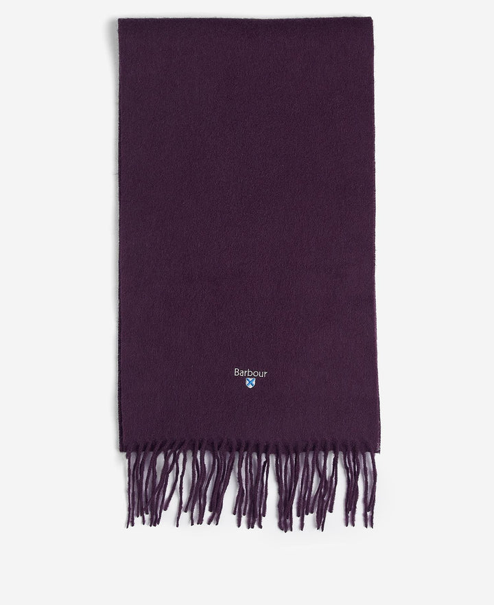BARBOUR PLAIN LAMBSWOOL SCARF - PU35