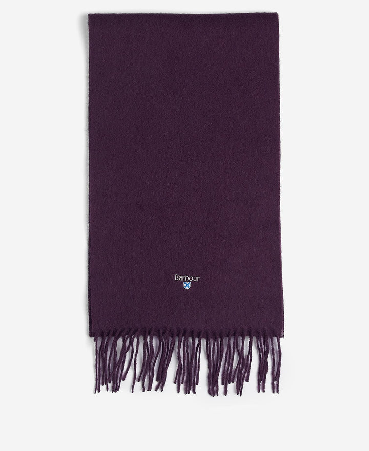 BARBOUR PLAIN LAMBSWOOL SCARF - PU35