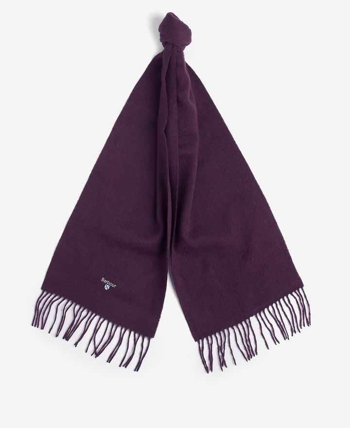 BARBOUR PLAIN LAMBSWOOL SCARF - PU35