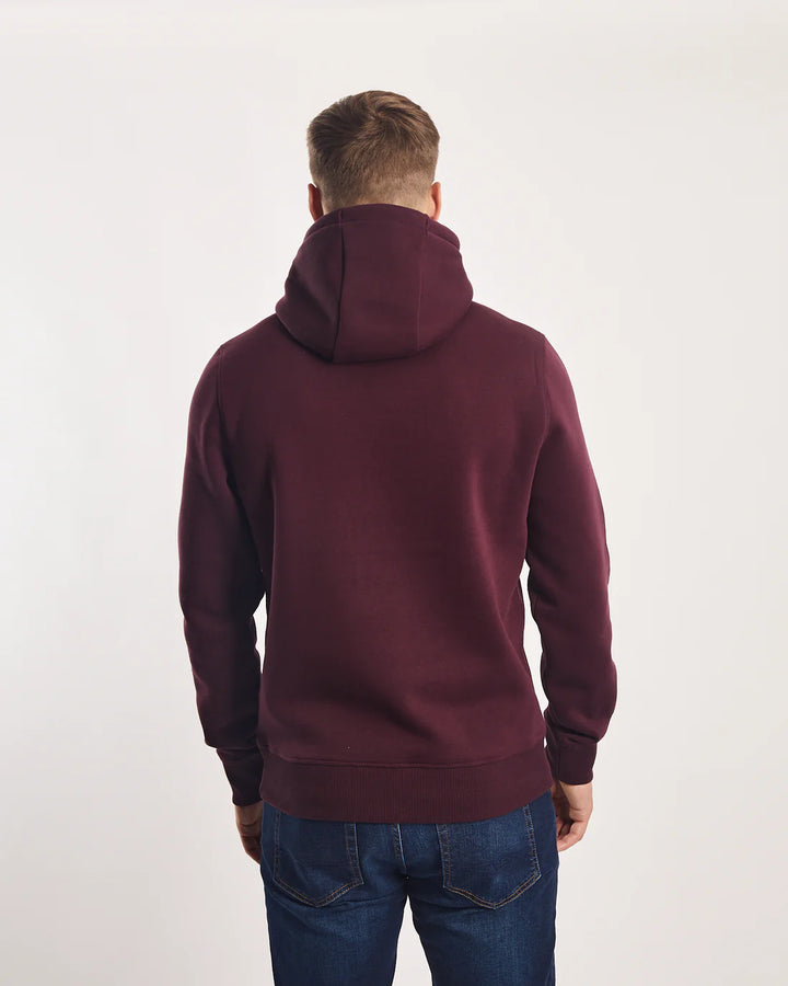DIESEL UZAY HOODIE - WINE PORT