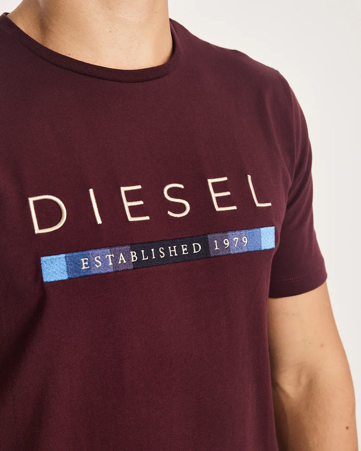 DIESEL UZIEL TEE - WINE PORT