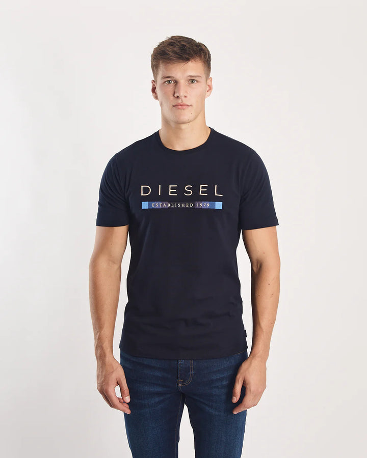 DIESEL UZIEL TEE - NORTH NAVY