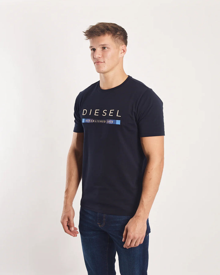 DIESEL UZIEL TEE - NORTH NAVY
