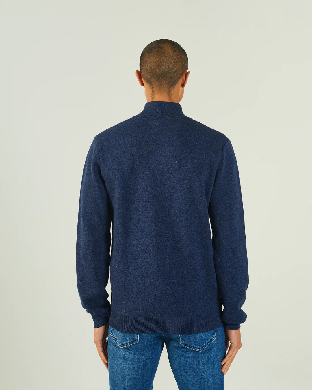 DIESEL COLTER HALF ZIP - SPACE BLUE MARL