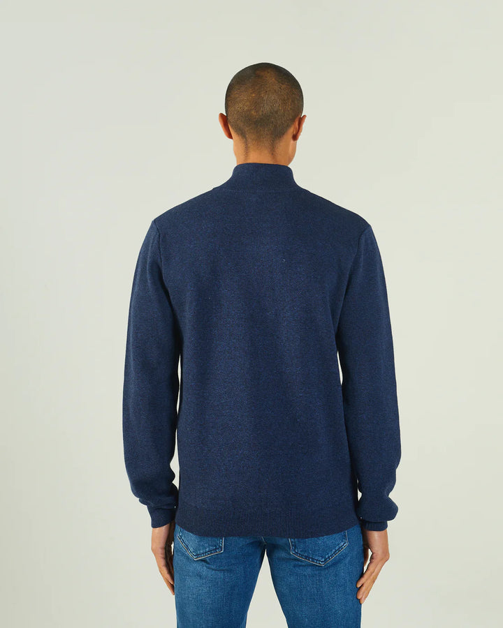 DIESEL COLTER HALF ZIP - SPACE BLUE MARL
