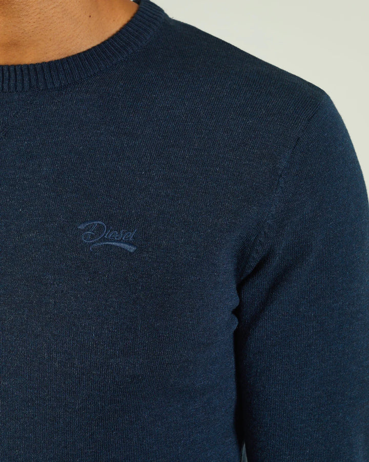 DIESEL DALE ROUND NECK - NAVY
