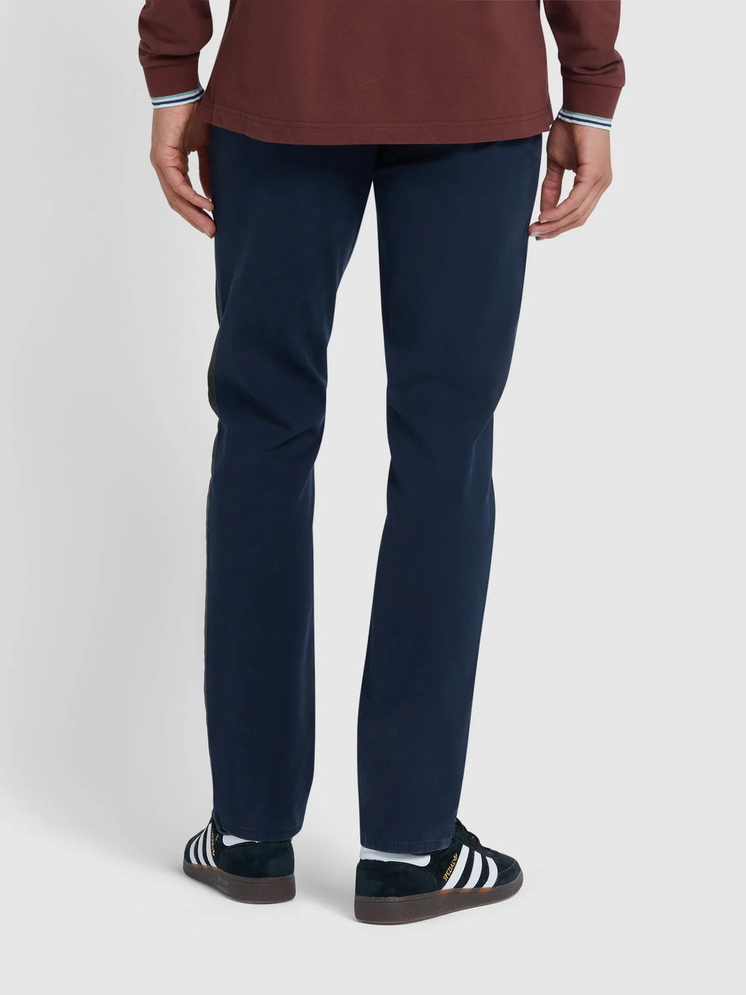 FARAH ELM SLIM CHINO - NAVY