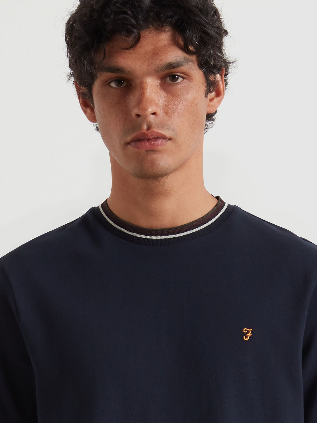 FARAH ELTON TEE - NAVY