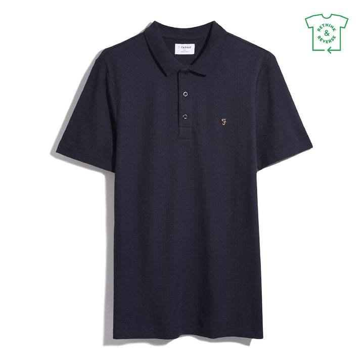 FARAH FORSTER SS POLO - NAVY