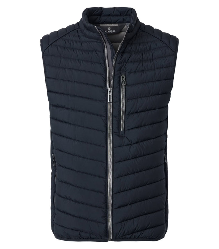 CASA MODA LIGHT WEIGHT GILET - 108 NAVY