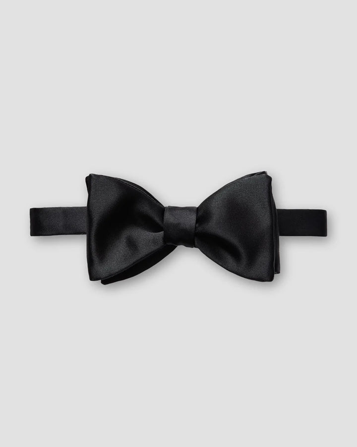 ETON WOVEN READY TIED BOW - BLACK