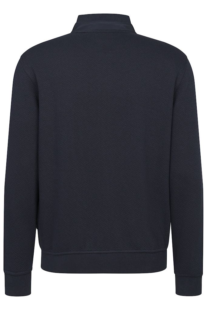 BUGATTI 75174C FULL ZIP SWEAT - 390 NAVY