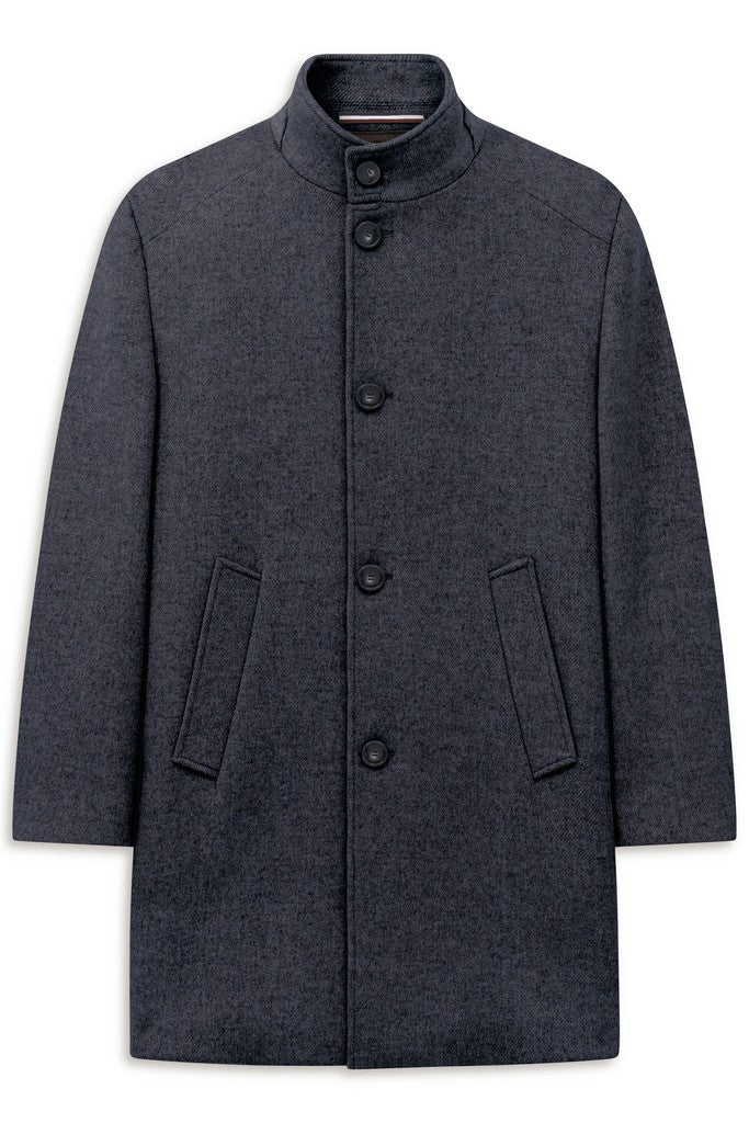 BUGATTI 24201 WOOL COAT 390-NAVY
