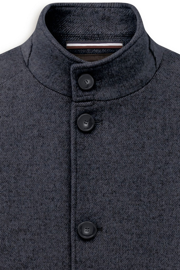 BUGATTI 24201 WOOL COAT 390-NAVY