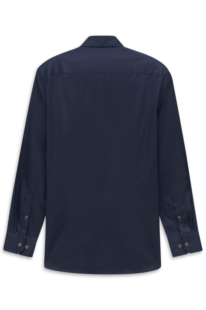 BUGATTI 28503F LS SHIRT - 390 NAVY