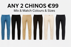 Any 2 Chinos €99