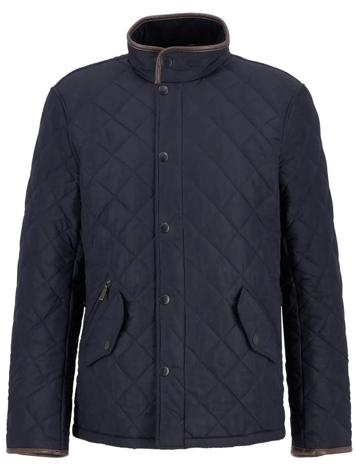 BARBOUR POWELL QUILT - NAVY