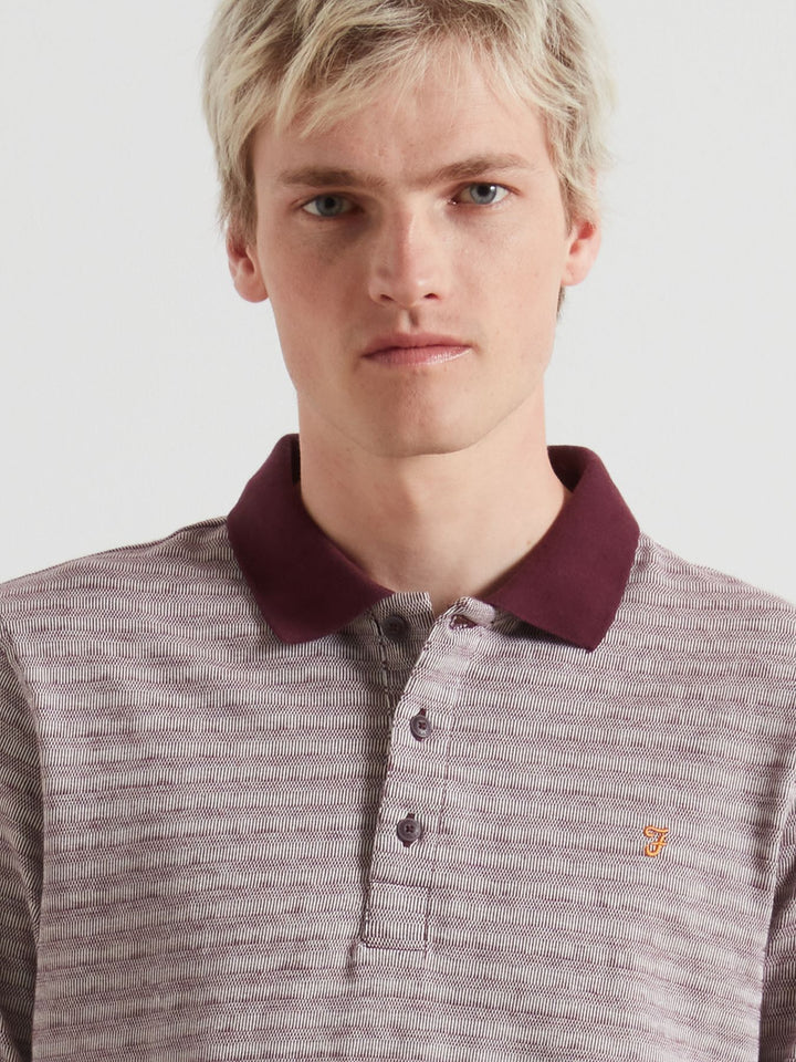 FARAH COTHAM SS POLO - BORDEAUX
