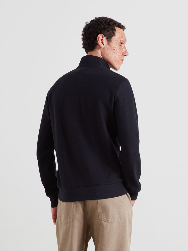 FARAH CONRAD 1/4 ZIP-GO - TRUE NAVY