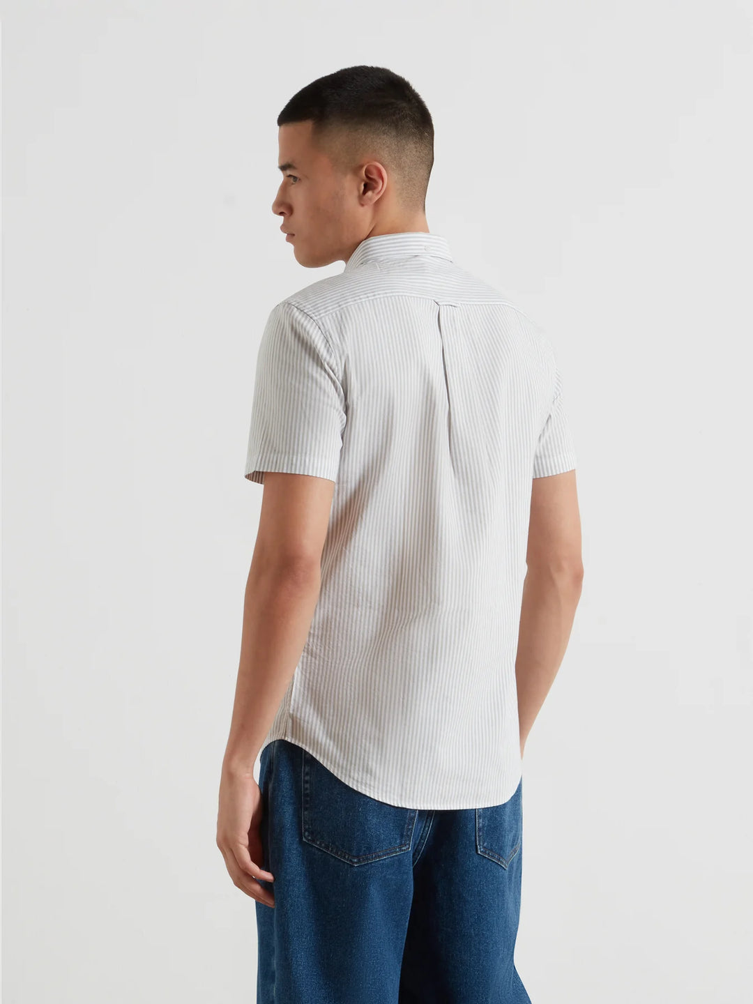 FARAH BREWER STRIPE SS - BALSAM