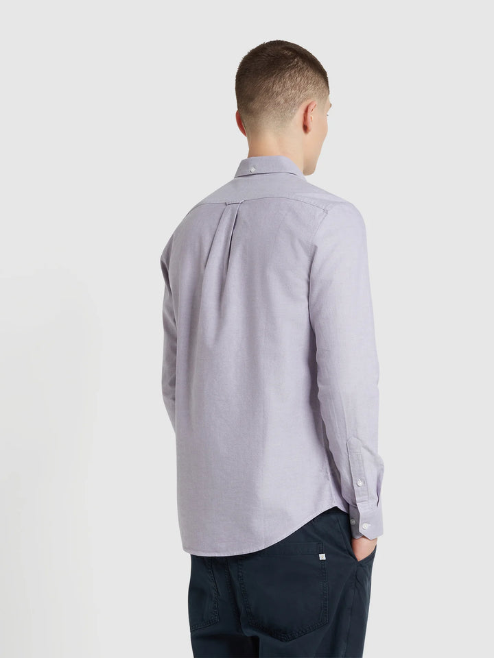 FARAH BREWER LS BD - SLATE PURPLE