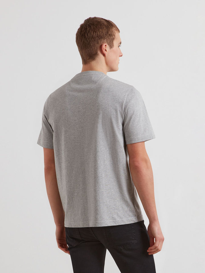 FARAH DANNY REG SS TEE - GREY MARL