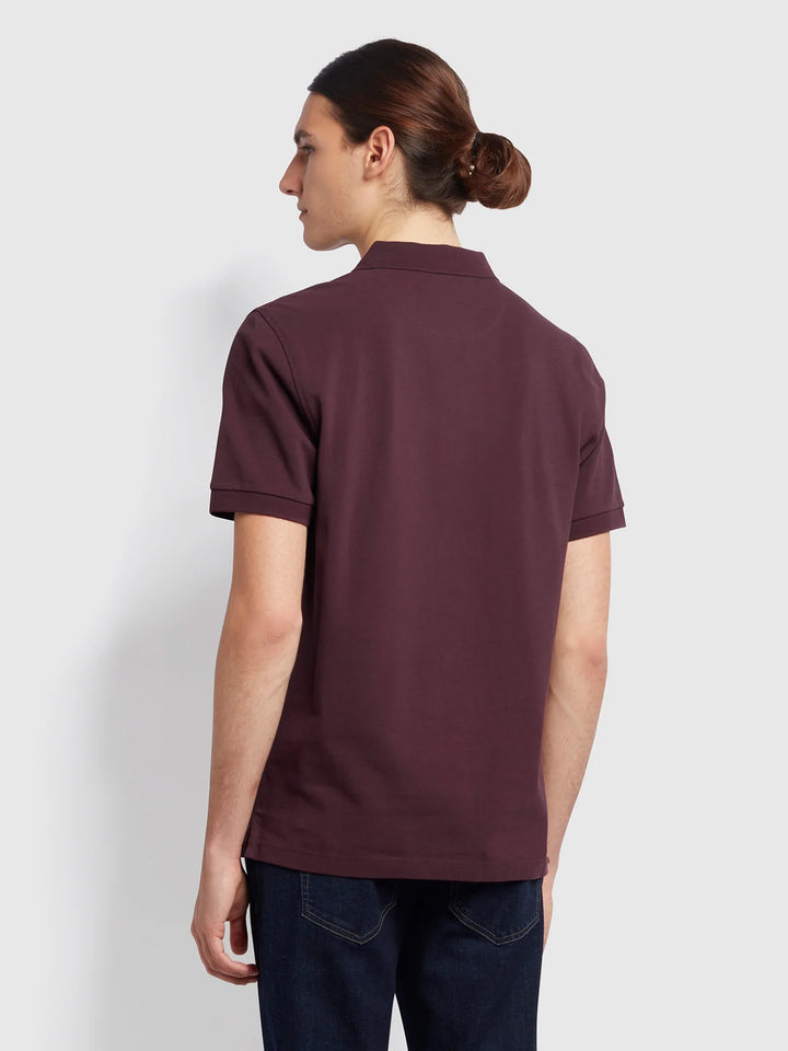 FARAH BLANES SS POLO - FARAH RED
