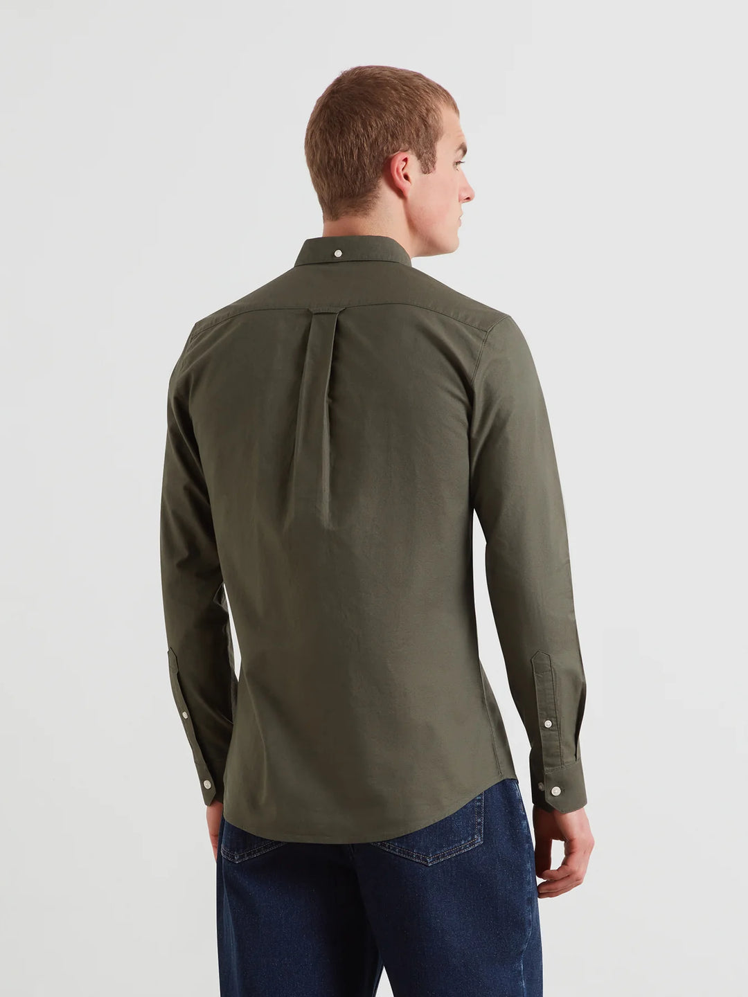 FARAH BREWER LS SHIRT - ROSEMARY