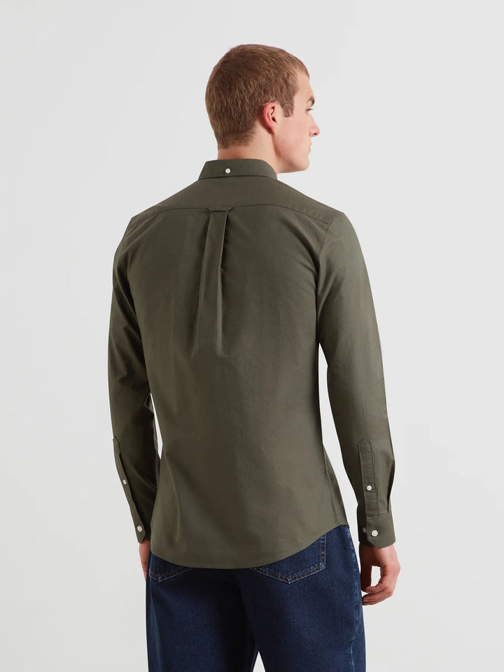 FARAH BREWER LS SHIRT - ROSEMARY
