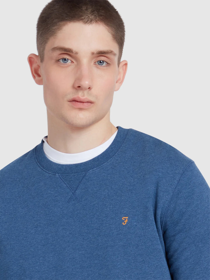 FARAH TIM NEW CREW - COLD METAL MARL