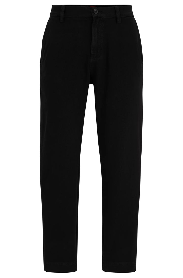 HUGO ZEEBO233D TROUSER - BLACK