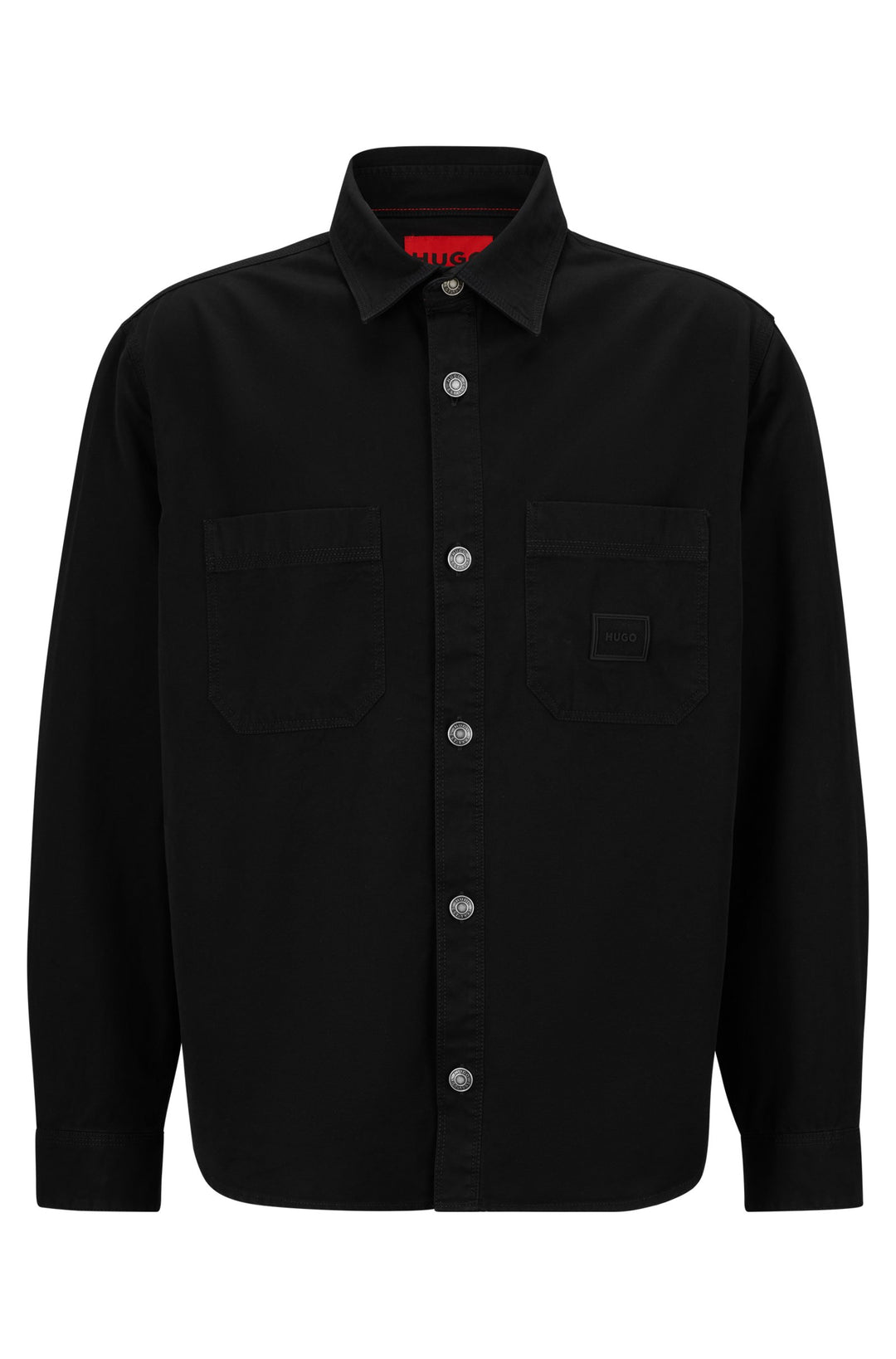 HUGO ERATO OVERSHIRT - BLACK