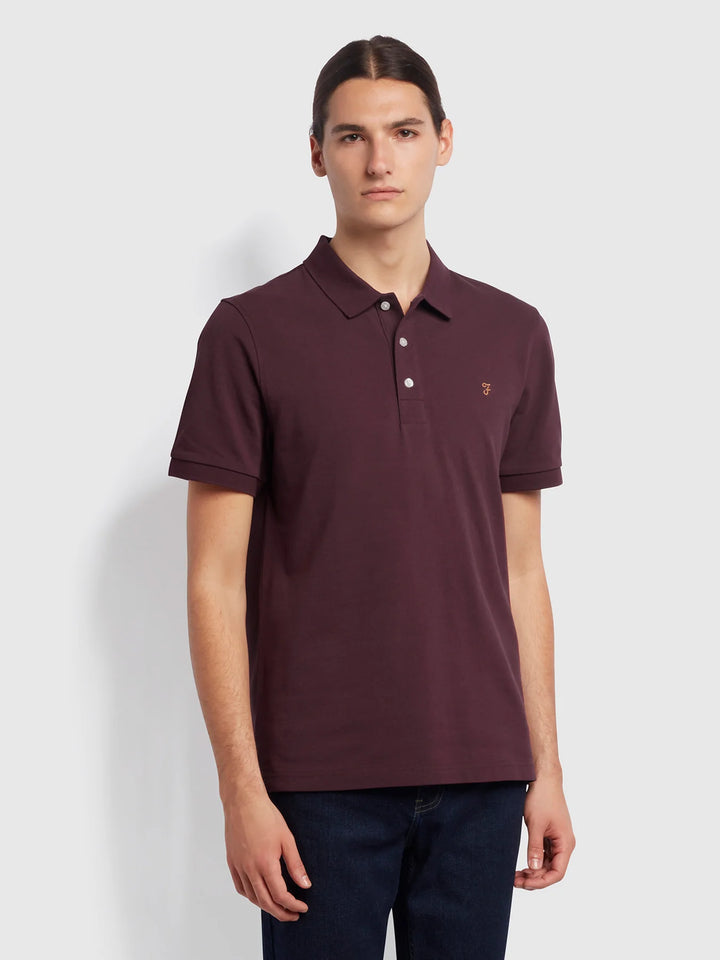 FARAH BLANES SS POLO - FARAH RED