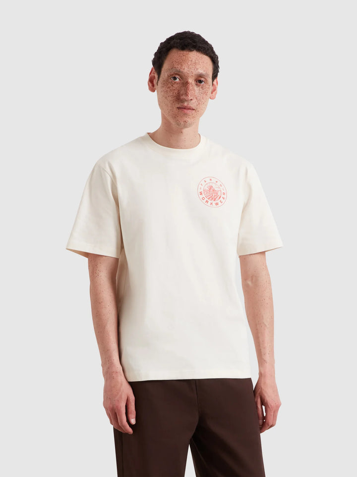 FARAH HAISE GRAPHIC TEE - ECRU