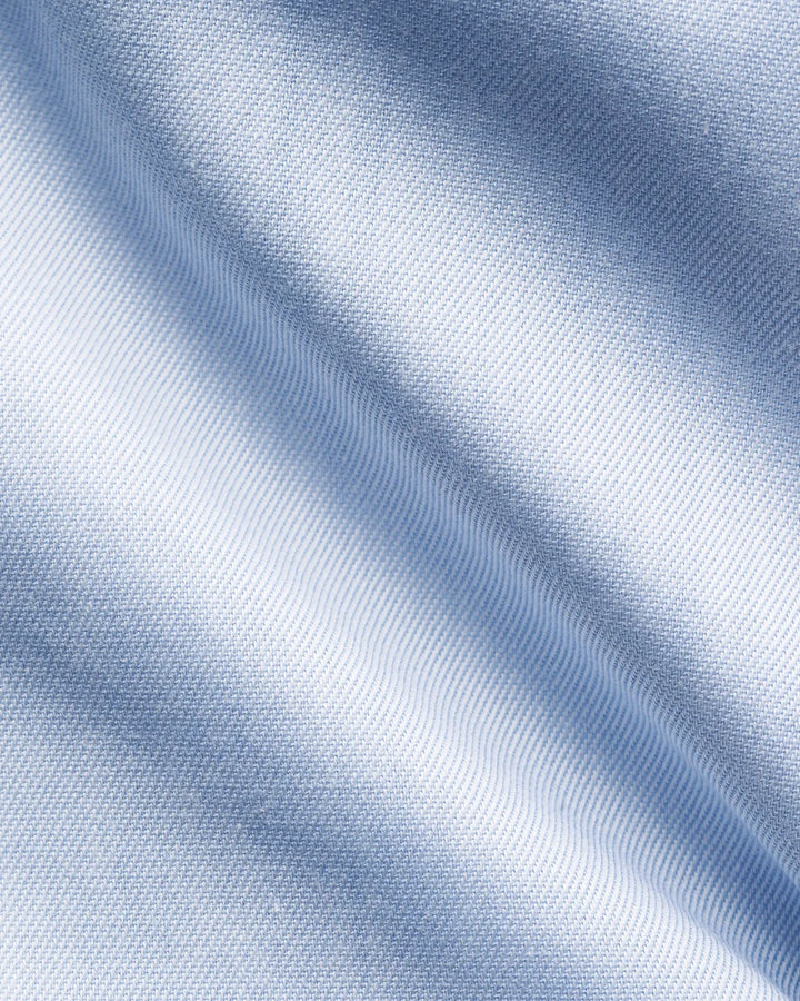 ETON FLORAL EFFECT SIGNATURE TWILL 21 BLUE