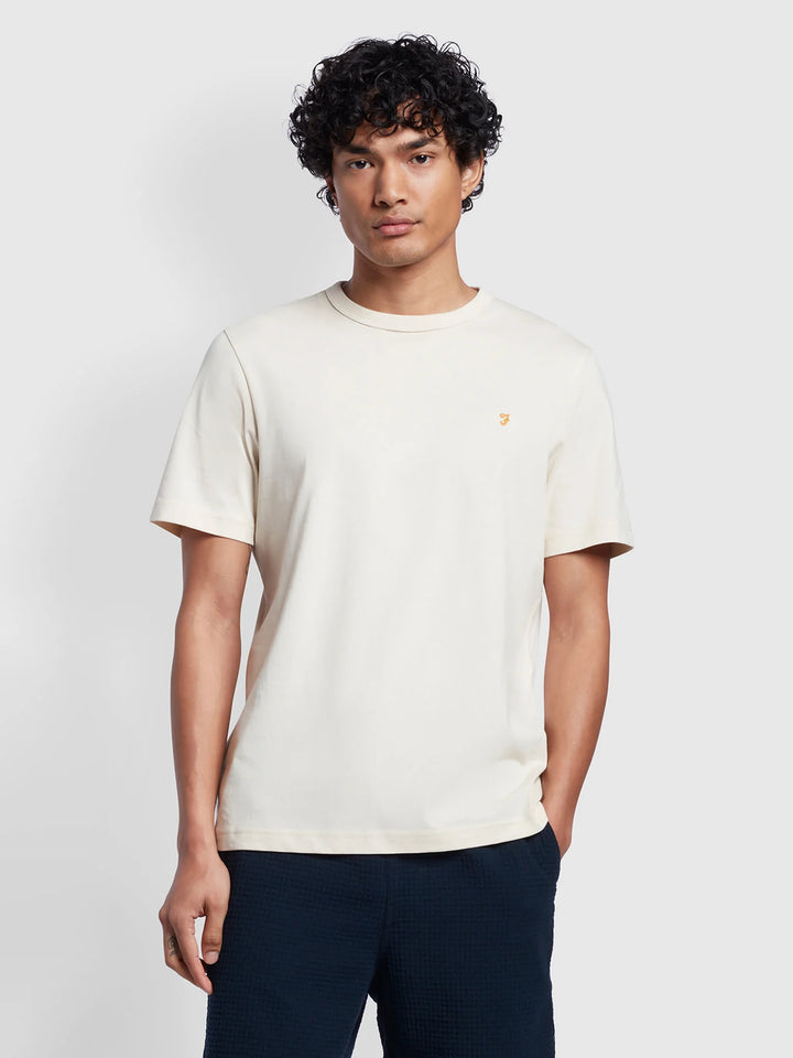 FARAH DANNY SS TEE - FOG