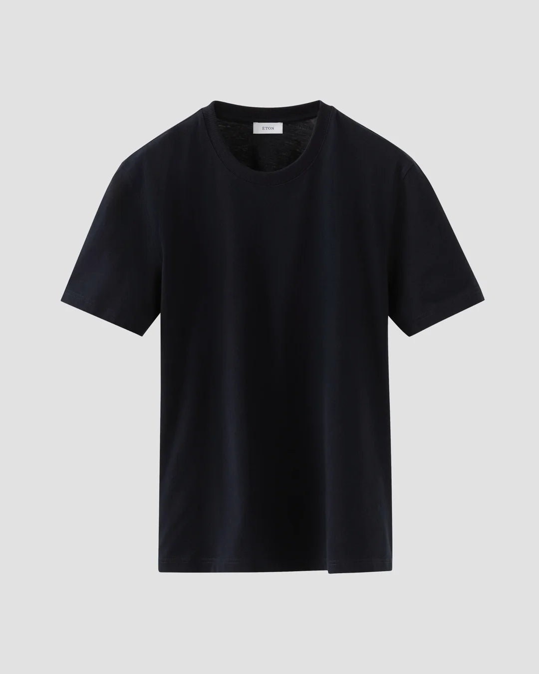 ETON CREWNECK TEE - NAVY