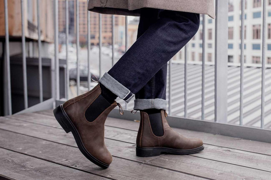 BLUNDSTONE 2029 ANTIQUE BROWN CHELSEA
