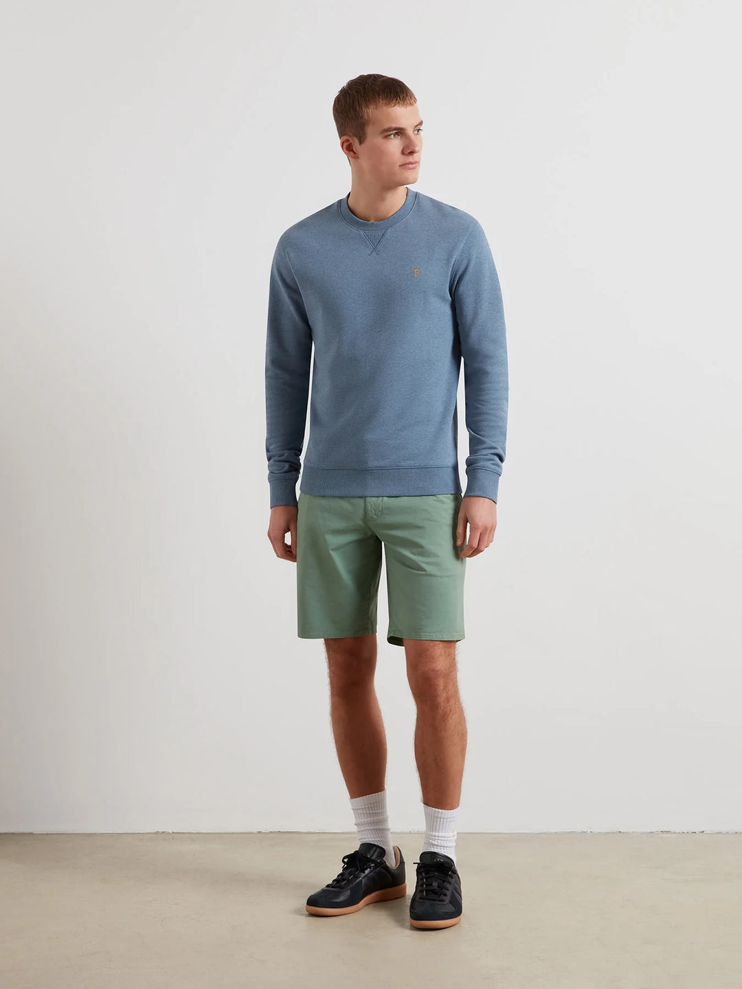 FARAH TIM NEW CREW - BLUE TIDE MARL