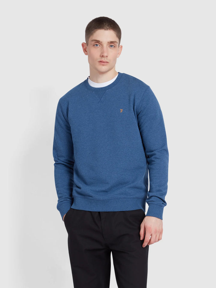FARAH TIM NEW CREW - COLD METAL MARL