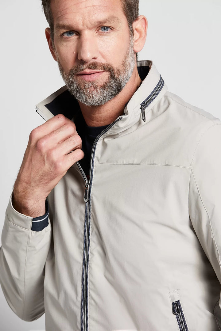 BUGATTI 31216/210 LIGHT JACKET - LIGHT GREY